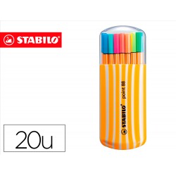 ROTULADOR FIBRA STABILO...