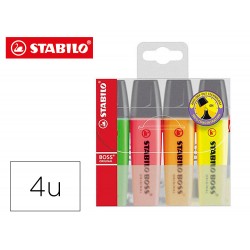 MARCADOR FLUOR STABILO BOSS...