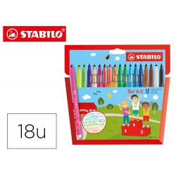 ROTULADOR FIBRA STABILO...