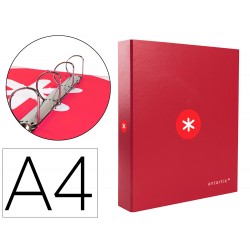 CARPETA 4 ANILLAS 40 MM...