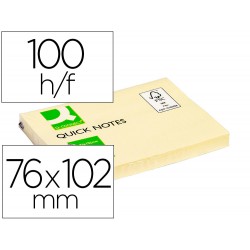 NOTAS ADHESIVAS Q-CONNECT...