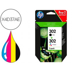 CARTUCHO HP X4D37AE  Nº302...