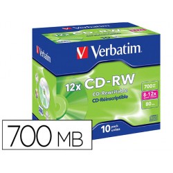 CD-RW REGRABABLE VERBATIM...