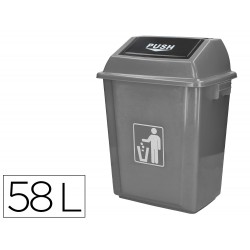 CUBO BASURA PAPELERA TAPA...