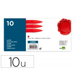 LACRE LIDERPAPEL ROJO CAJA...