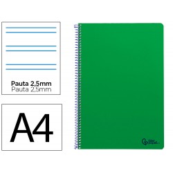 CUADERNO ESPIRAL LIDERPAPEL...