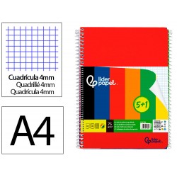 CUADERNO ESPIRAL LIDERPAPEL...