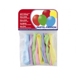 GLOBOS PASTEL CLARO BOLSA...