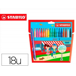 ROTULADOR FIBRA STABILO...