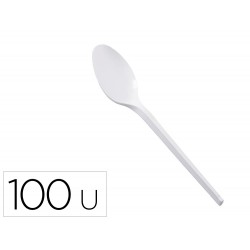 CUCHARA DE PLASTICO BLANCO...