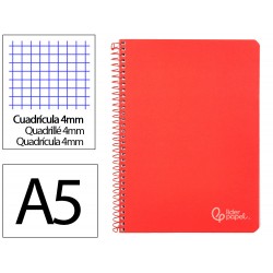 CUADERNO ESPIRAL LIDERPAPEL...