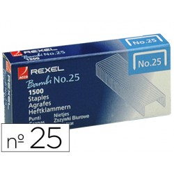 GRAPAS REXEL N¦25 21/4 CAJA...