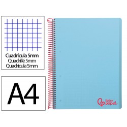 CUADERNO ESPIRAL TAPA DE...