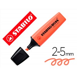 MARCADOR FLUOR STABILO BOSS...