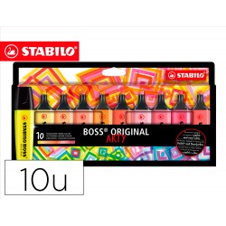 MARCADOR FLUOR STABILO BOSS...