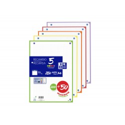 RECAMBIO OXFORD DIN A4...