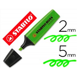 MARCADOR FLUOR STABILO BOSS...