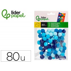 POMPONES DE COLORES...
