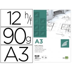 PAPEL DIBUJO LIDERPAPEL A3...