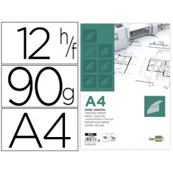 PAPEL DIBUJO LIDERPAPEL A4...