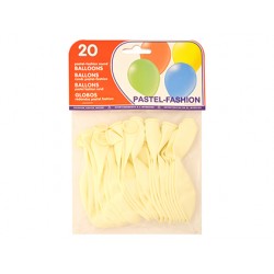 GLOBOS BLANCOS BOLSA DE 20