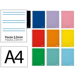 CUADERNO ESPIRAL TAPA DURA...