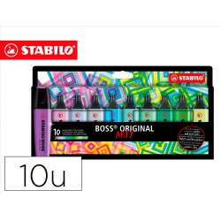 MARCADOR FLUOR STABILO BOSS...