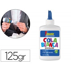 COLA BLANCA ESCOLAR IMEDIO...