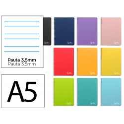 CUADERNO ESPIRAL LIDERPAPEL...