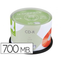 CD-R Q-CONNECT CAPACIDAD...
