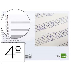 BLOC MUSICA LIDERPAPEL...