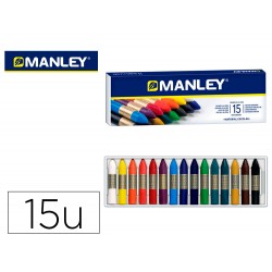 LAPICES CERA MANLEY CAJA DE...