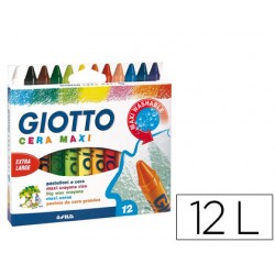 LAPICES CERA GIOTTO MAXI...