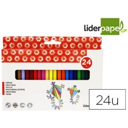 LAPICES CERA LIDERPAPEL...