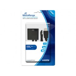 CABLE HDMI A VGA JACK 3.5...
