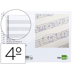 BLOC MUSICA LIDERPAPEL...