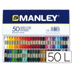 LAPICES CERA MANLEY CAJA DE...