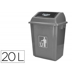 CUBO BASURA PAPELERA TAPA...