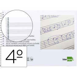 BLOC MUSICA LIDERPAPEL PARA...