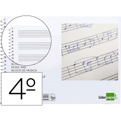BLOC MUSICA LIDERPAPEL...