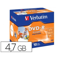 DVD-R VERBATIM CAPACIDAD...