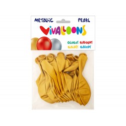 GLOBOS METALIZADOS ORO...
