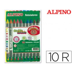 ROTULADORES FIBRA DOBLE...