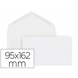 SOBRE BLANCO 95 X 162 MM...