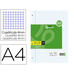 RECAMBIO LIDERPAPEL A4 100...