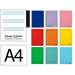 CUADERNO ESPIRAL LIDERPAPEL...