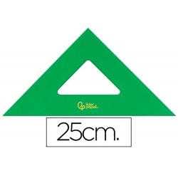 ESCUADRA LIDERPAPEL 25 CM...