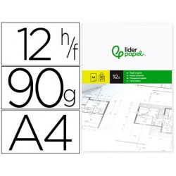 PAPEL DIBUJO LIDERPAPEL A4...