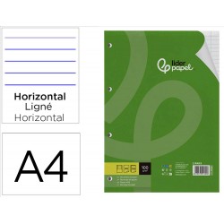 RECAMBIO LIDERPAPEL A4 100...