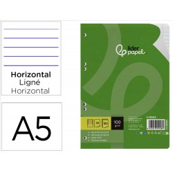 RECAMBIO LIDERPAPEL A5 100...